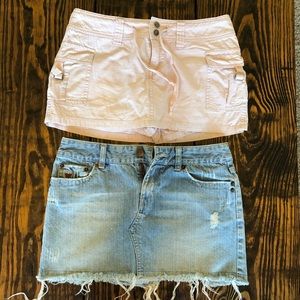 BUNDLE of 2 Aeropostale skirts